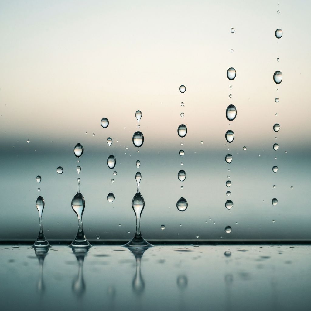 Small daily adjustments accumulating over time